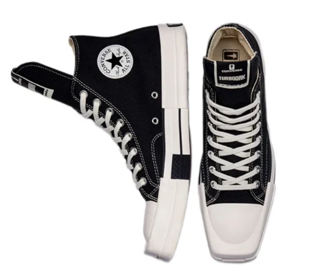 Giày Converse Rick Owens Chuck 70 'Black' 172344C - Ảnh 4