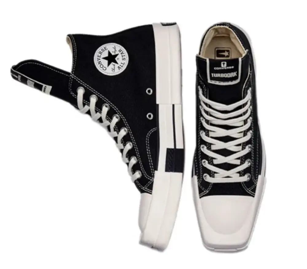 Giày Converse Rick Owens Chuck 70 'Black' 172344C - Ảnh 4