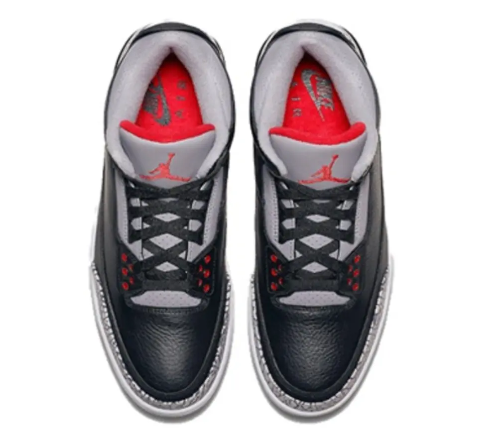 Giày Nike Air Jordan 3 Retro OG 'Black Cement' 2018 854262-001 - Ảnh 4