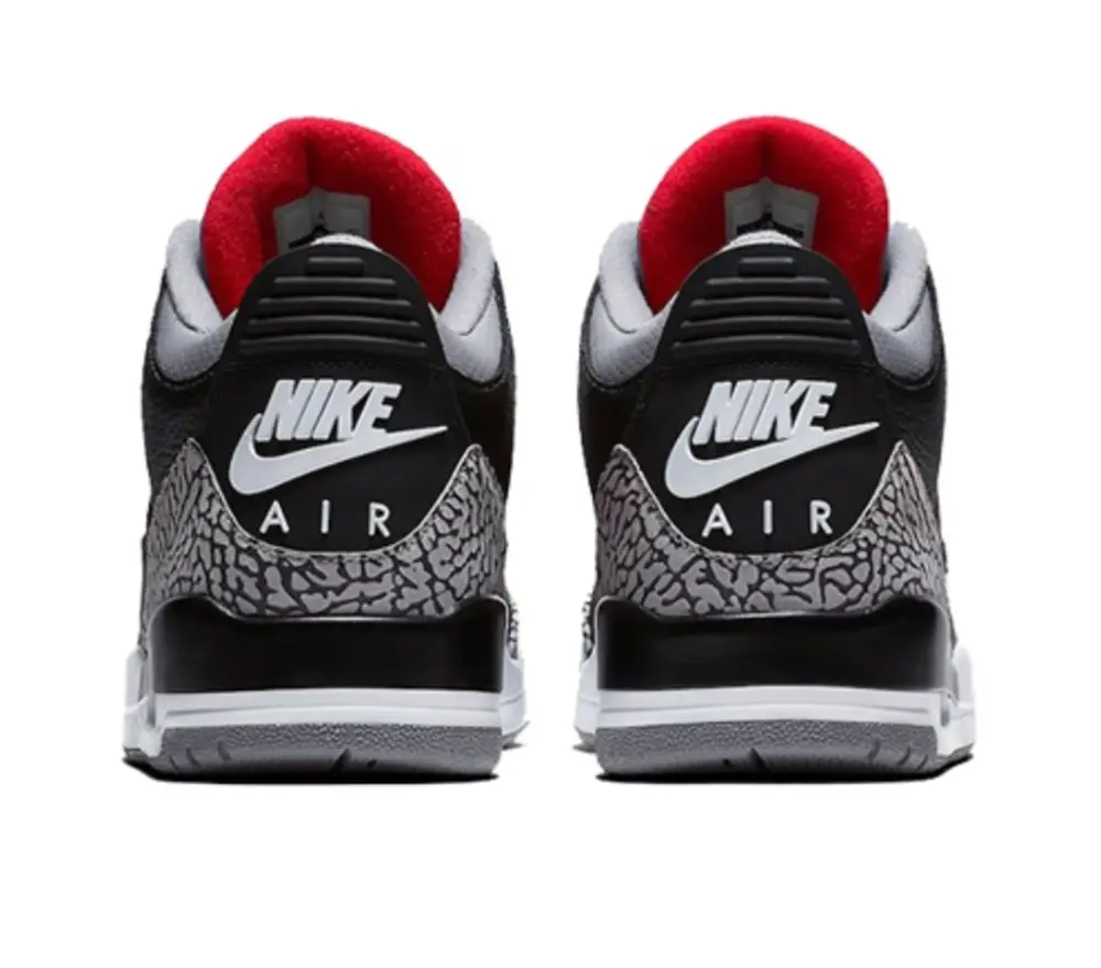 Giày Nike Air Jordan 3 Retro OG 'Black Cement' 2018 854262-001 - Ảnh 5