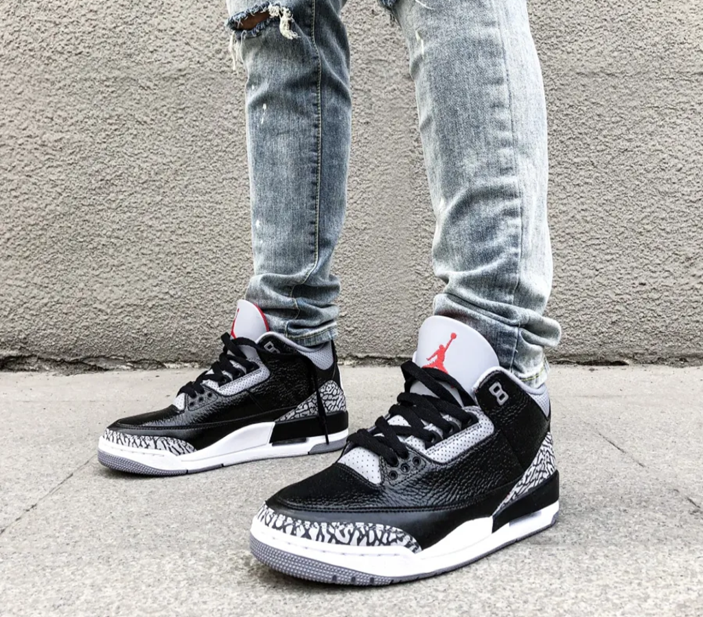 jordan 3 black cement 2008