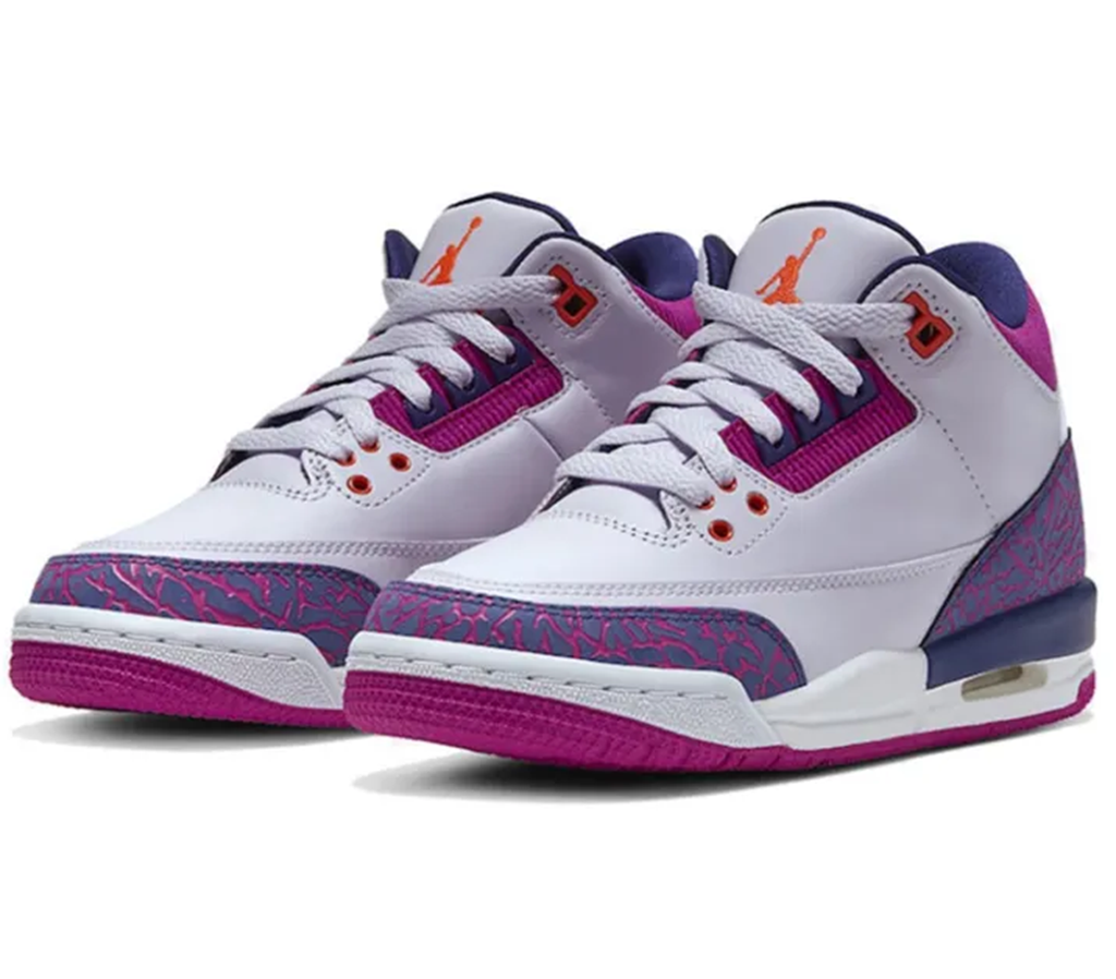 Giày Nike Air Jordan 3 'Retro Barely Grape' 441140-500 - Ảnh 3