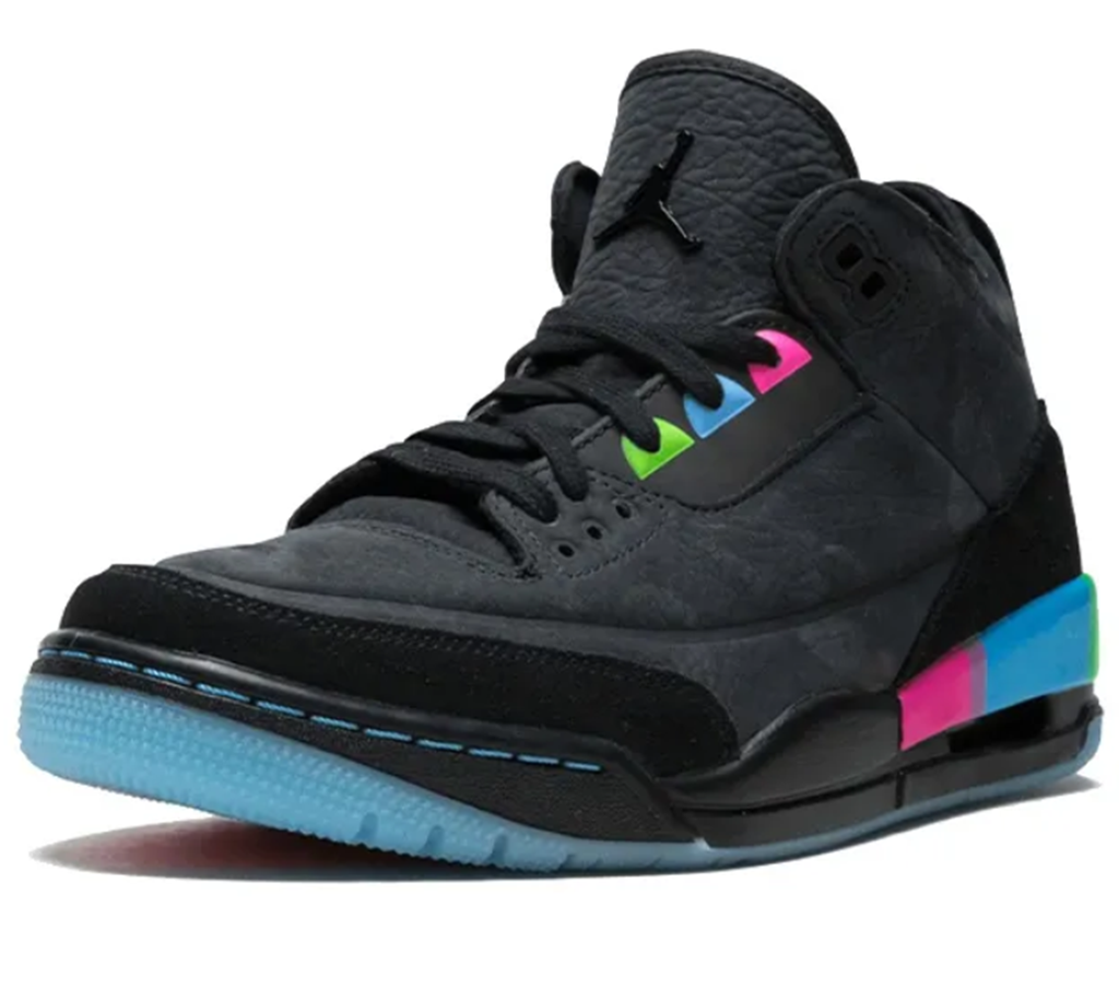 Giày Nike Air Jordan 3 Retro 'Quai 54' AT9195-001 - Ảnh 2
