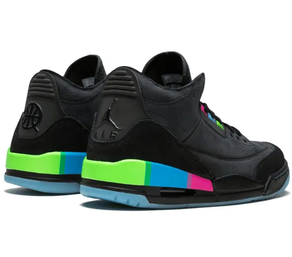 Giày Nike Air Jordan 3 Retro 'Quai 54' AT9195-001 - Ảnh 3