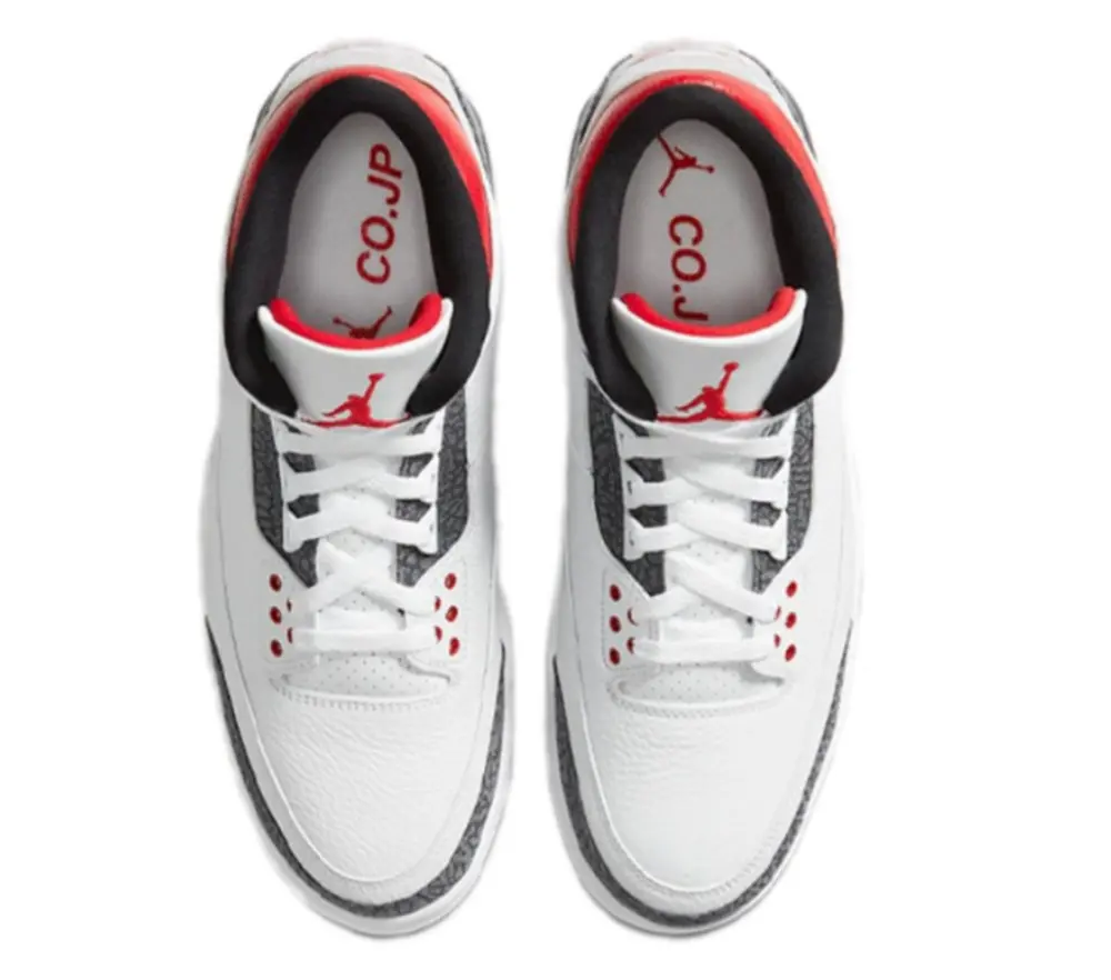 Giày Nike Air Jordan 3 'Fire Red' CZ6433-100 - Ảnh 4