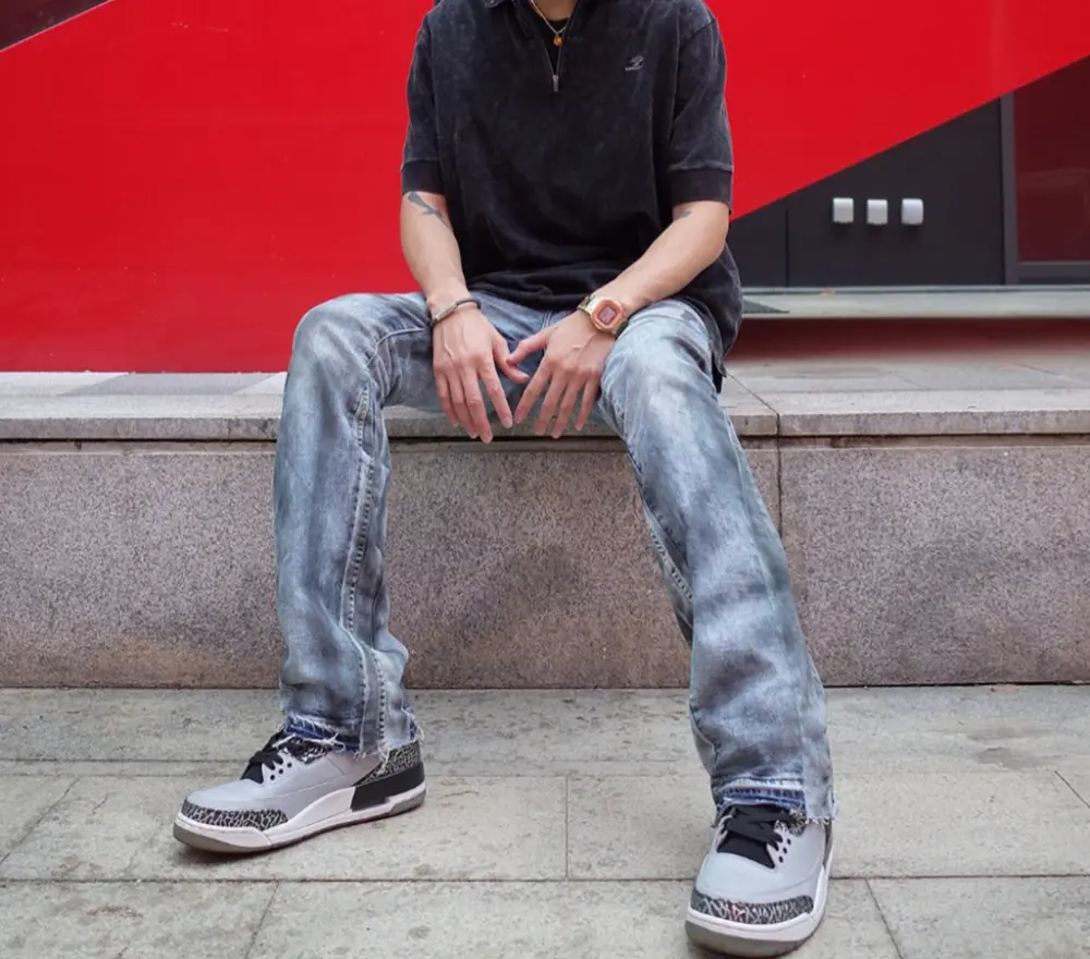 Giày Nike Air Jordan 3 Retro 'Wolf Grey' 136064-004 - Ảnh 5