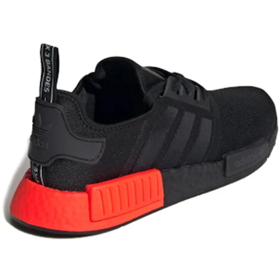 Giày Adidas NMD R1 Core Black 'Solar Red' EE5107 - Ảnh 4