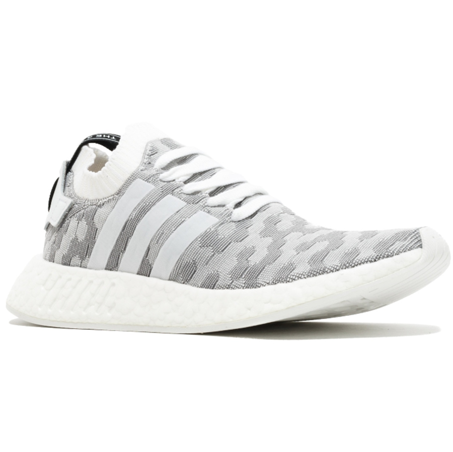 Giày Adidas NMD_R2 Primeknit 'White Black Pink' BY9520 - Ảnh 2
