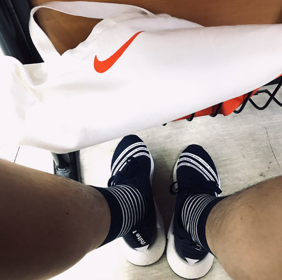 Giày Adidas NMD R2 PK 'Collegiate Navy' BB3072 - Ảnh 5