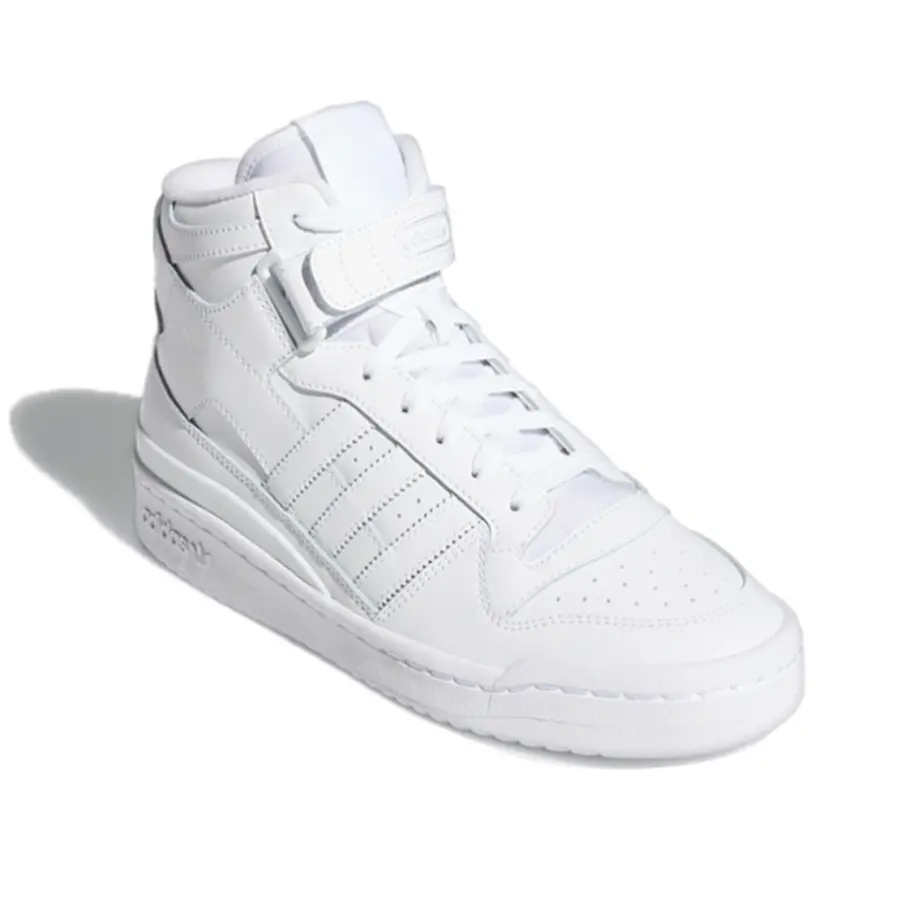 Giày Adidas Forum Mid 'Triple White' FY4975 - Ảnh 5