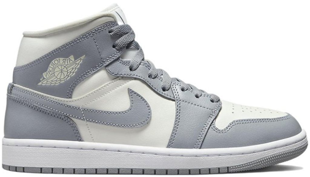 Giày Nike Air Jordan 1 Mid 'Grey Sail' BQ6472-115