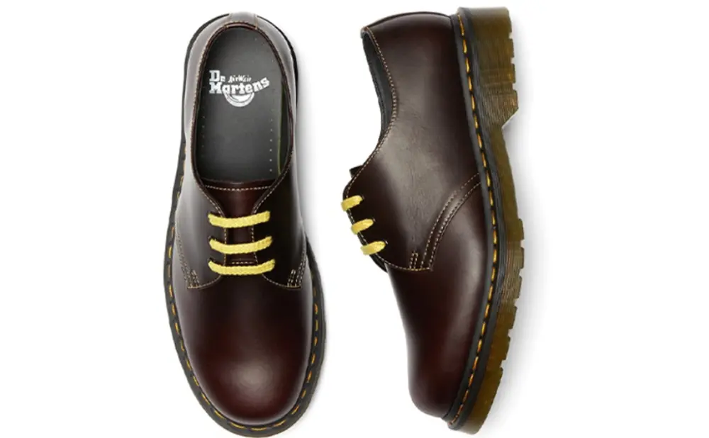 Alternative view of Giày Dr. Martens 1461 Oxblood Atlas 26246601