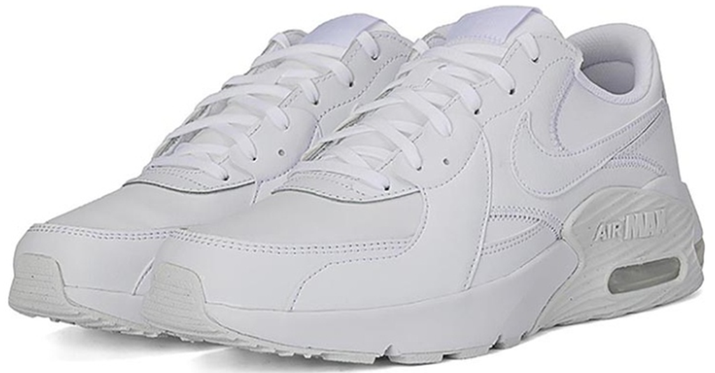 Giày Nike Air Max Excee Leather 'Triple White' DB2839-100 - Ảnh 4