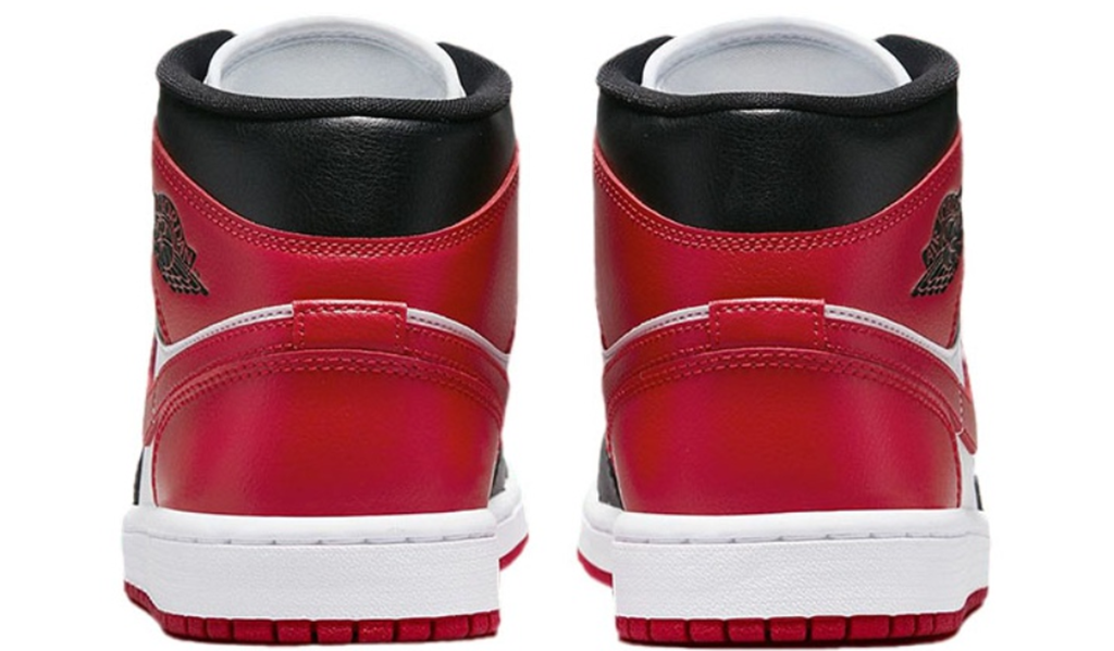Giày Nike Air Jordan 1 Mid 'Alternate Bred Toe' BQ6472-079 - Ảnh 4
