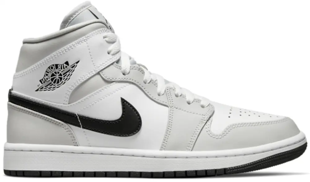 Giày Nike Wmns Air Jordan 1 Mid 'Light Smoke Grey' BQ6472-015