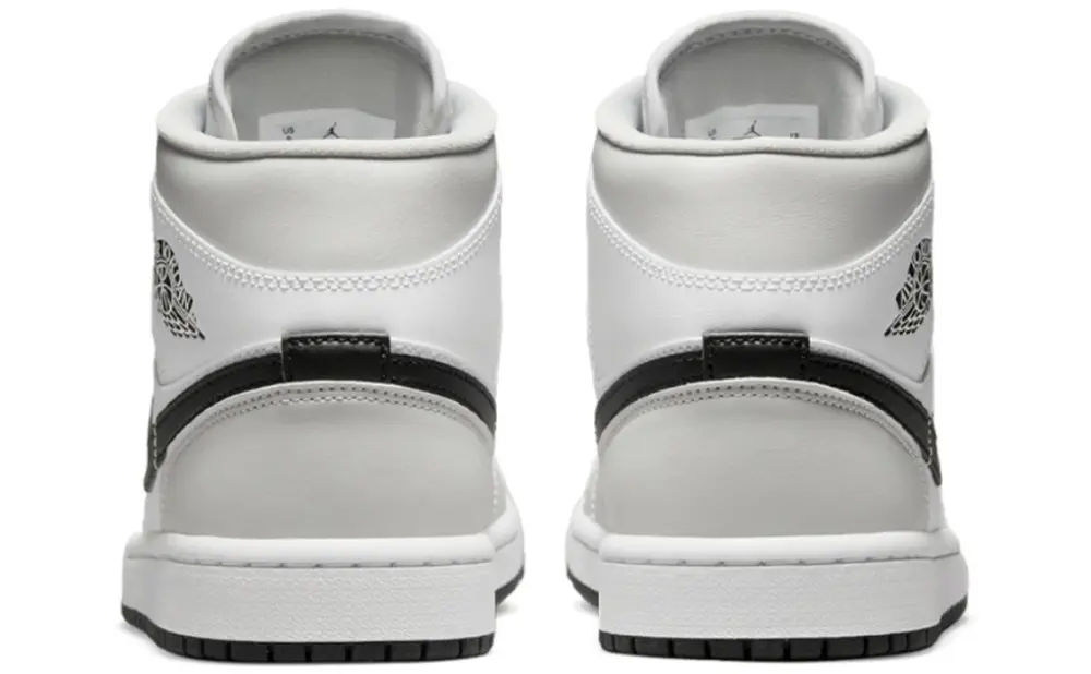 Giày Nike Wmns Air Jordan 1 Mid 'Light Smoke Grey' BQ6472-015 - Ảnh 5