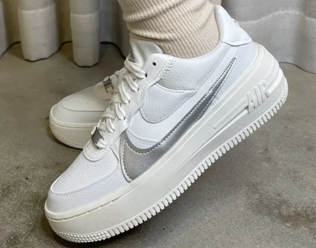 Giày Nike Air Force 1 PLTAFORM 'Summit White' DJ9946-101 - Ảnh 4
