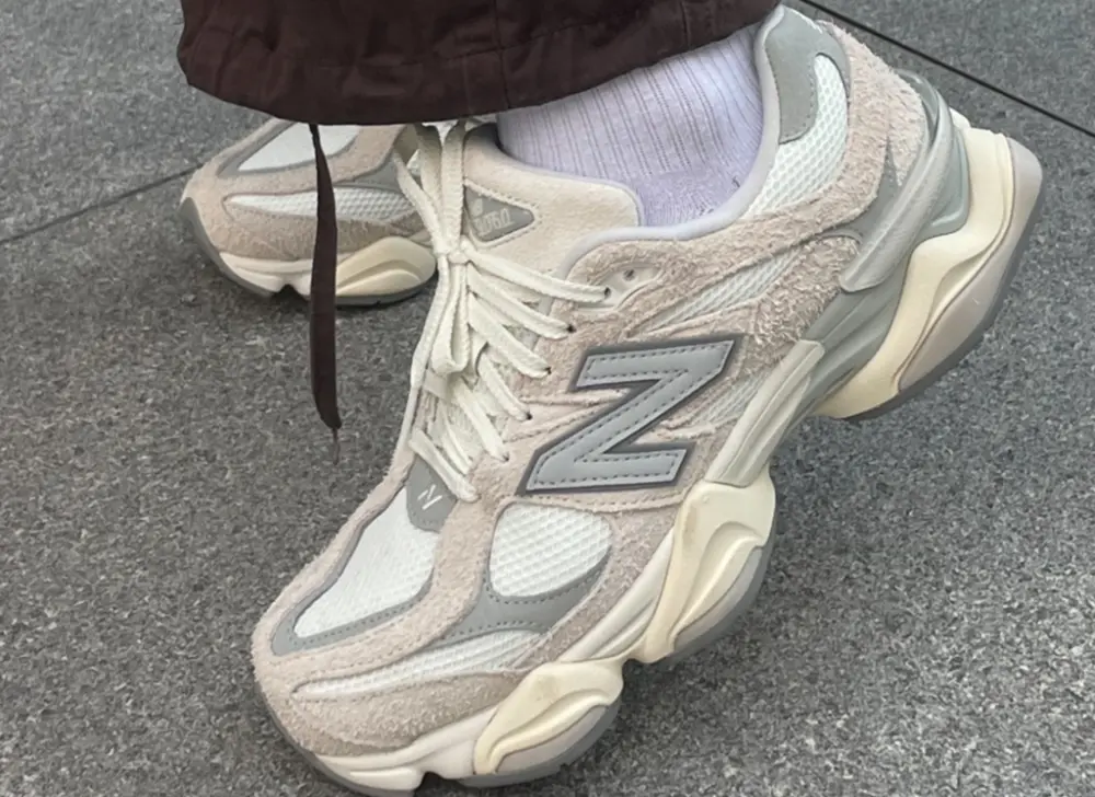 Giày New Balance 9060 'White Grey' U9060HSC - Ảnh 5