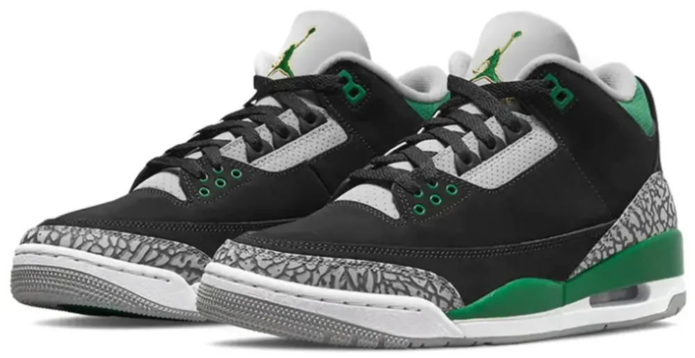 Alternative view of Giày Nike Air Jordan 3 Retro 'Pine Green' CT8532-030