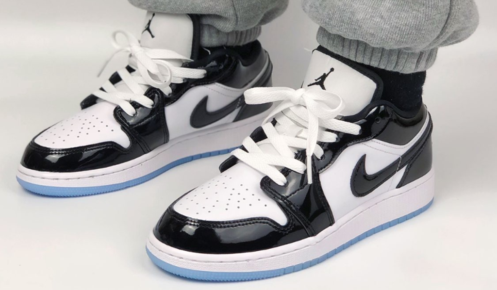 Giày Nike Air Jordan 1 Low GS 'Concord' DV1333-100 - Ảnh 5