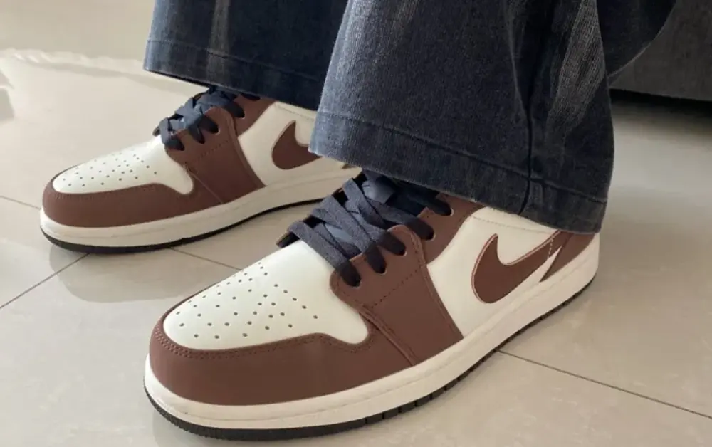 Giày Nike Air Jordan 1 Low 'Mocha' DC6991-200 - Ảnh 5