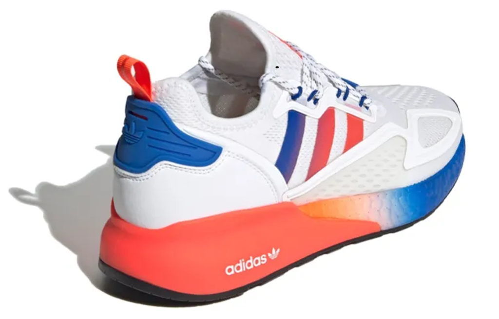 Giày Adidas ZX 2K Boost 'White Gradient' FV9996 - Ảnh 2