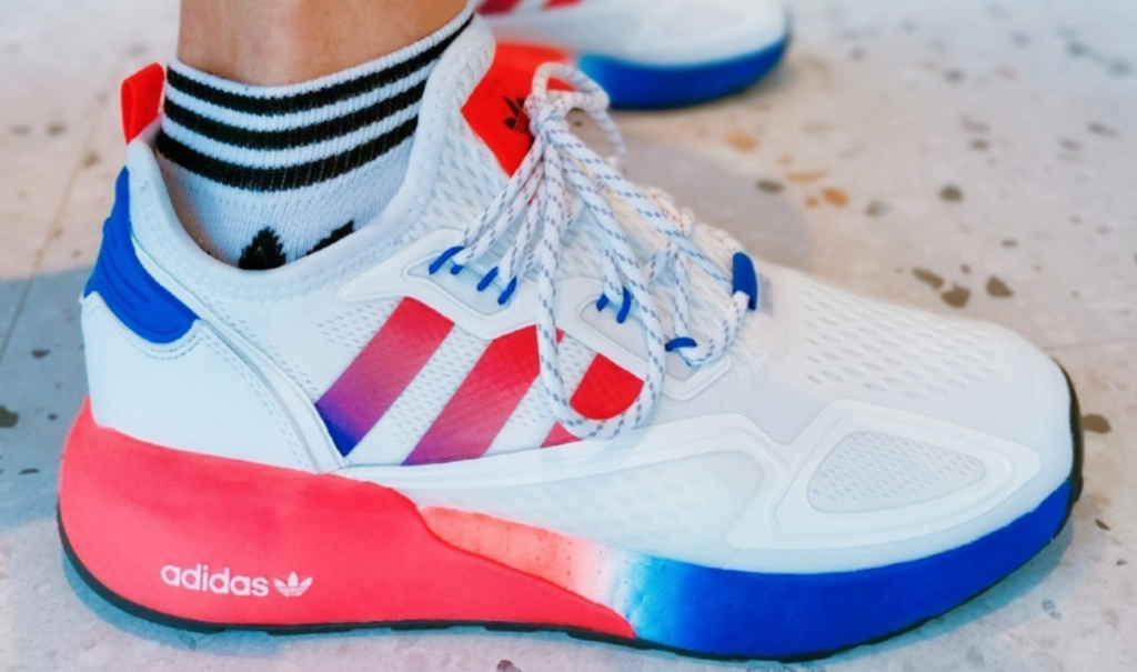 Giày Adidas ZX 2K Boost 'White Gradient' FV9996 - Ảnh 3