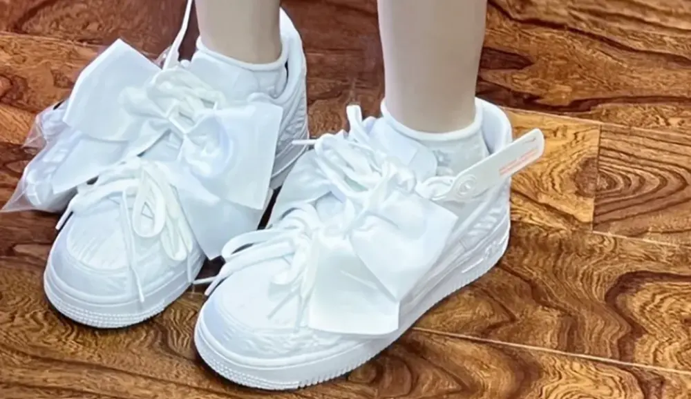 Giày Nike Air Force 1 Low Bow 'White' DV4244-111 - Ảnh 6