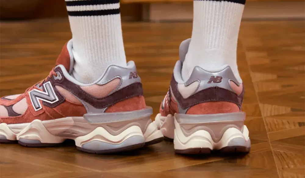 Giày New Balance 9060 Cherry Blossom 'Mineral Red' U9060TRU - Ảnh 5