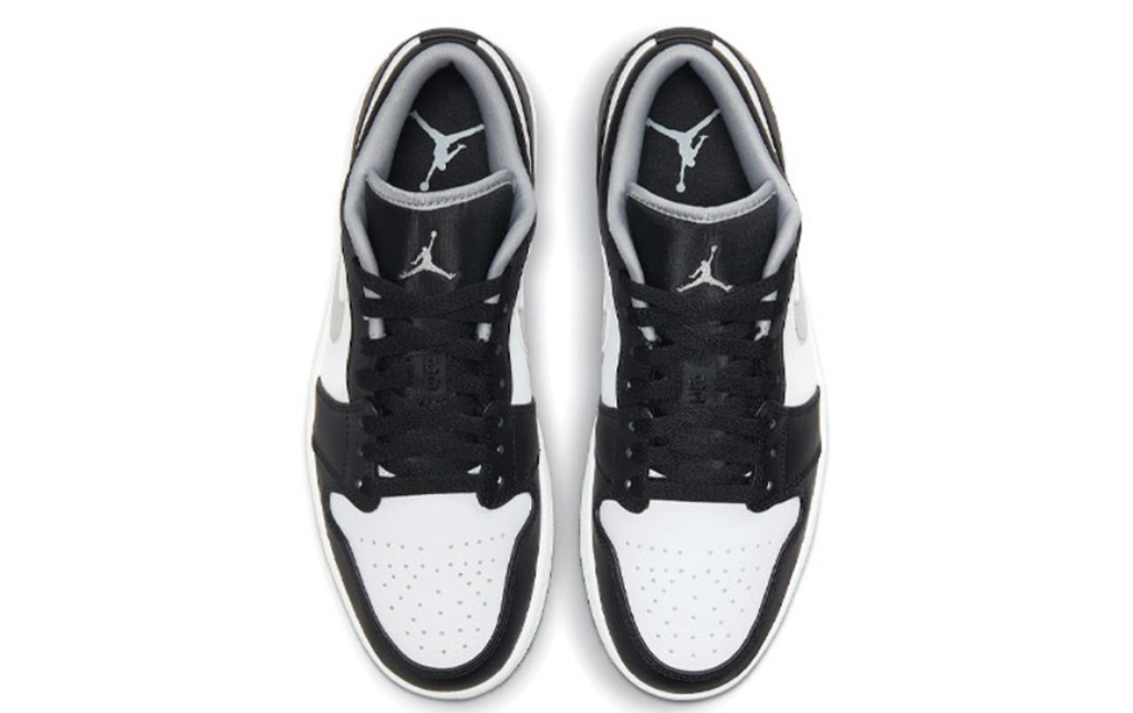 Giày Nike Air Jordan 1 Low 'Black Medium Grey' 553558-040 - Ảnh 2