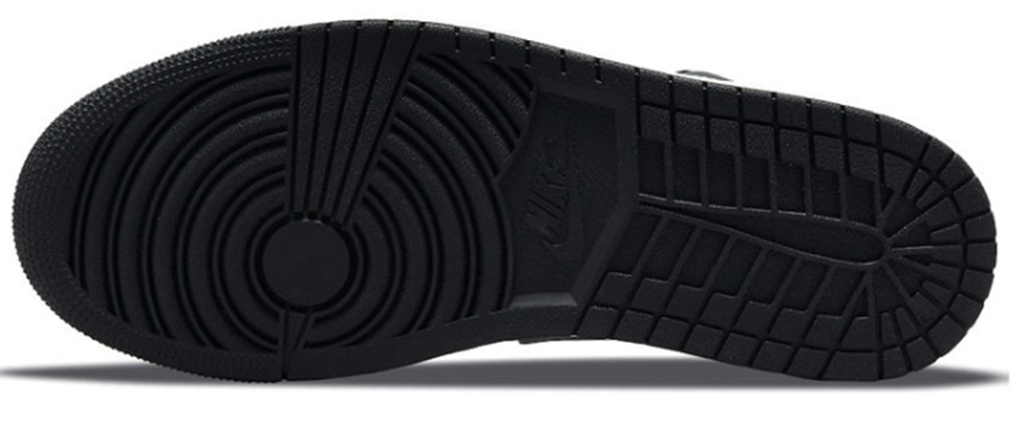 Giày Nike Air Jordan 1 Low 'Black Medium Grey' 553558-040 - Ảnh 5