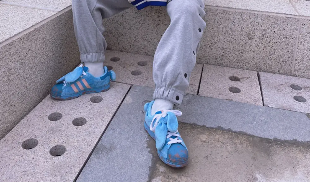 Giày Adidas Melting Sadness x Superstar 'Bunny' FZ5253 - Ảnh 3