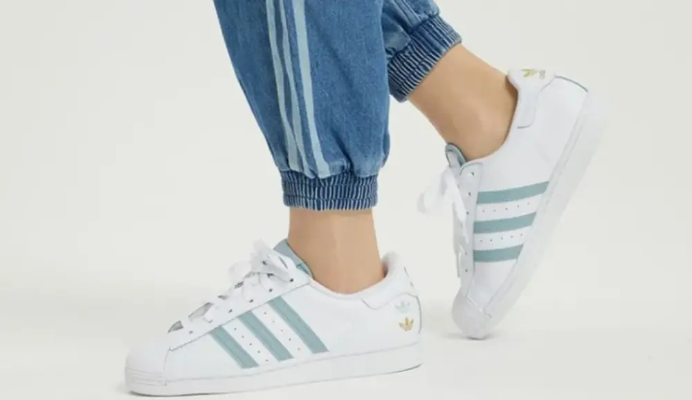 Giày Adidas Originals Superstar 'Green White' GY0977 - Ảnh 3