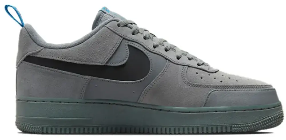Giày Nike Air Force 1 Low Cut Out Swoosh Grey DO6709-002