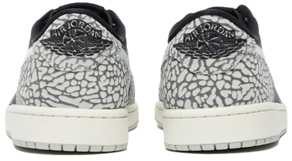 Giày Nike Air Jordan 1 Retro Low OG 'Black Cement' CZ0790-001 - Ảnh 4