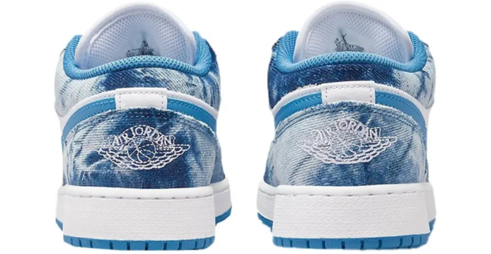 Giày Nike Air Jordan 1 Low 'Washed Denim' GS DM8947-100 - Ảnh 5