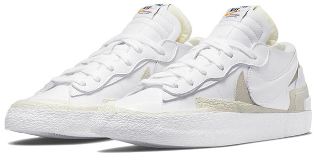 Giày Nike Blazer Low 'Sacai White' DM6443-100 - Ảnh 2