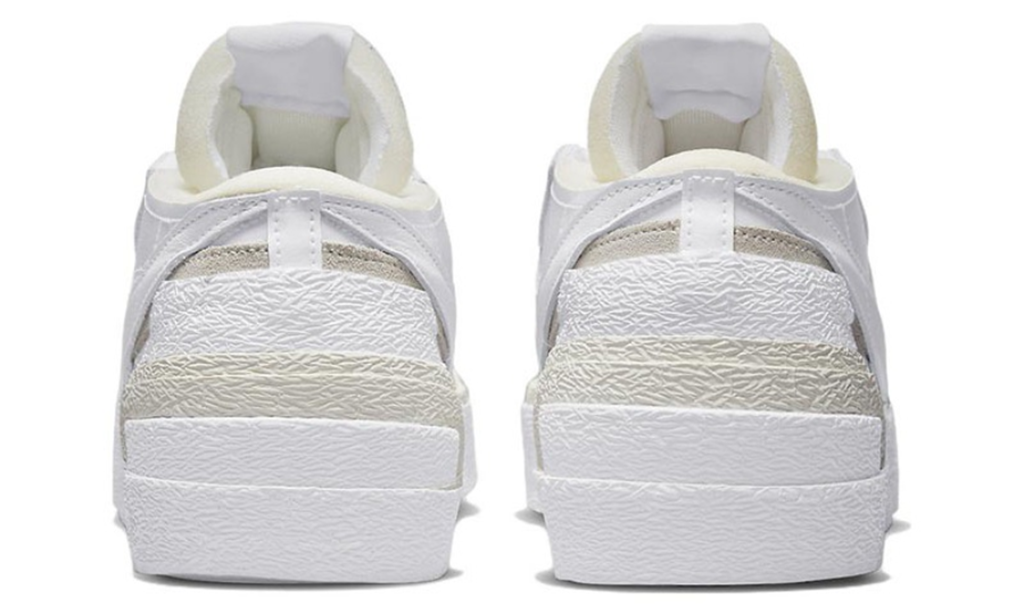 Giày Nike Blazer Low 'Sacai White' DM6443-100 - Ảnh 4