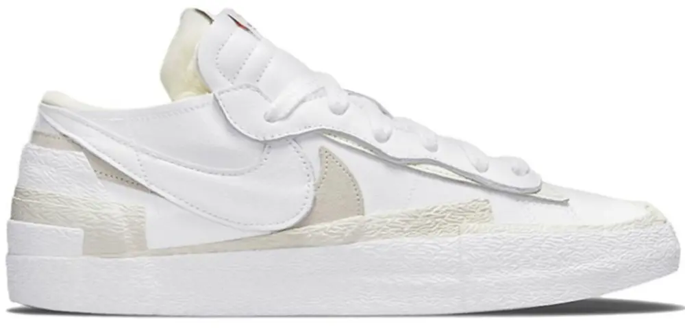 Giày Nike Blazer Low 'Sacai White' DM6443-100