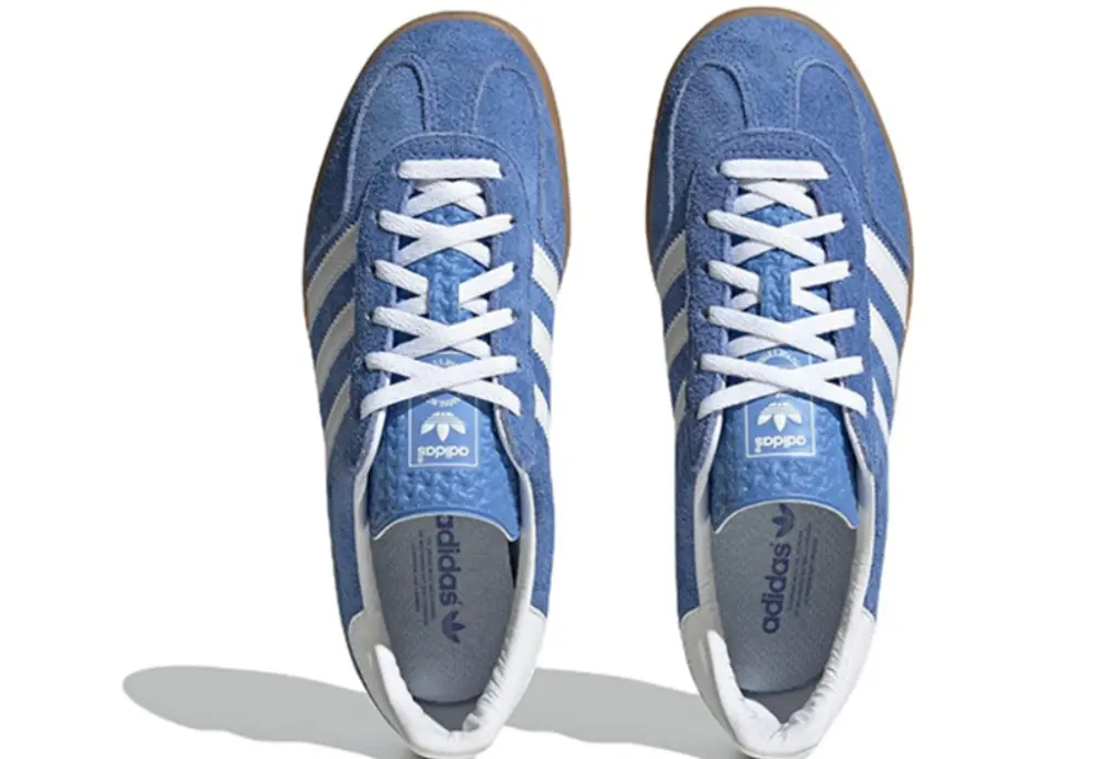 Giày Adidas Gazelle Indoor 'Blue Fusion' HQ8717 - Ảnh 4
