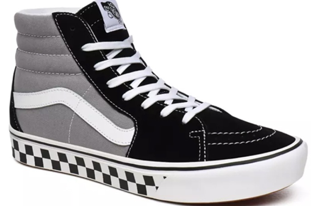 Giày Vans Sk8-Hi ComfyCush 'Black Frost Gray' VN0A3WMBWI6 - Ảnh 4