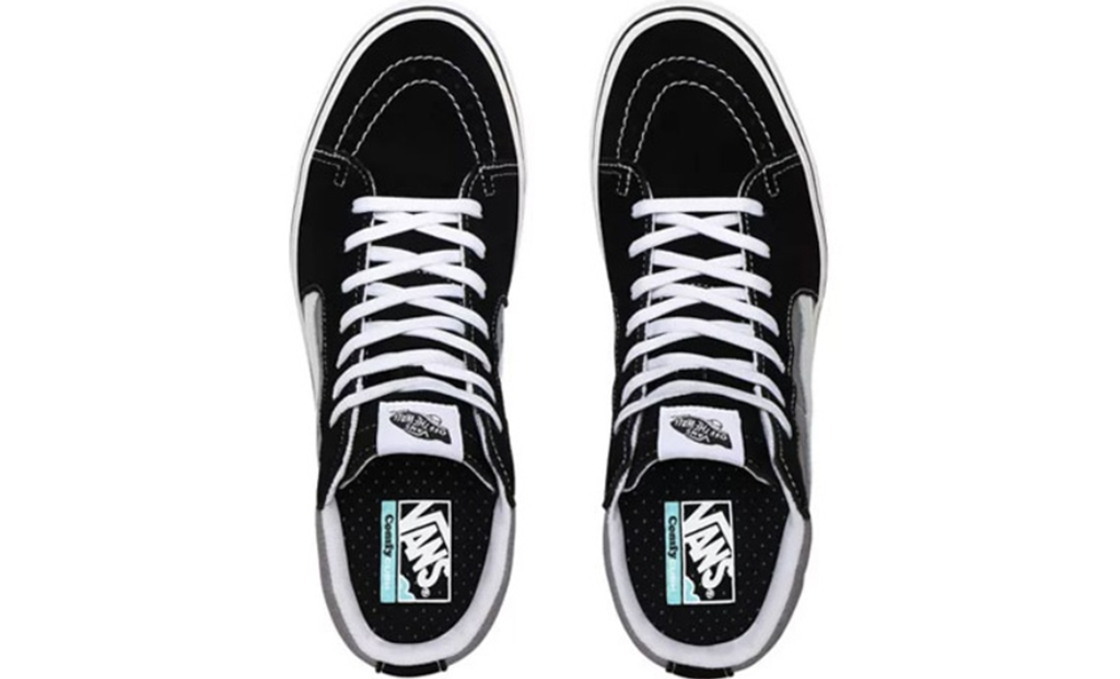 Giày Vans Sk8-Hi ComfyCush 'Black Frost Gray' VN0A3WMBWI6 - Ảnh 2