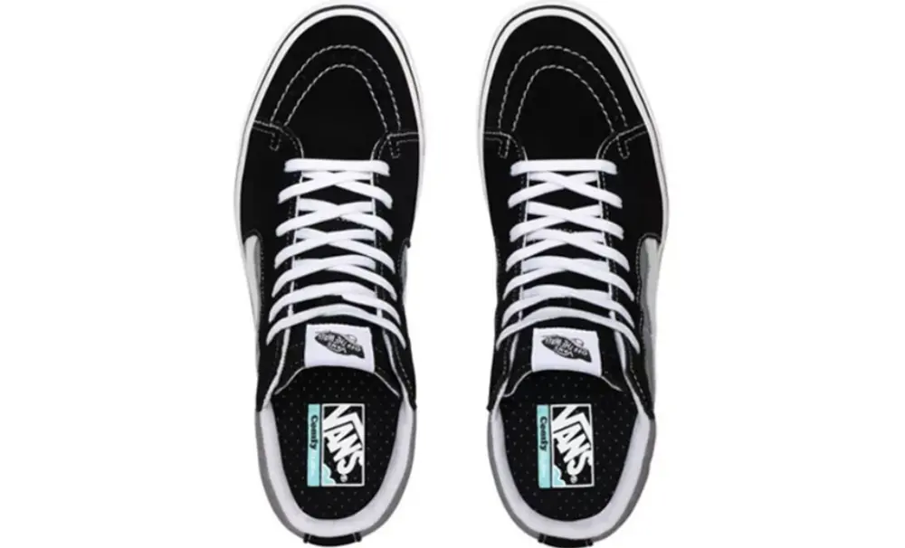 Alternative view of Giày Vans Sk8-Hi ComfyCush 'Black Frost Gray' VN0A3WMBWI6