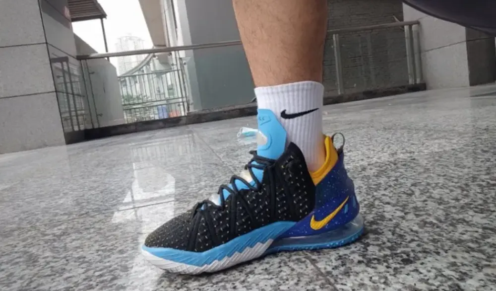 Giày Nike LeBron 18 EP 'Lakers Heritage' CQ9284-006 - Ảnh 4