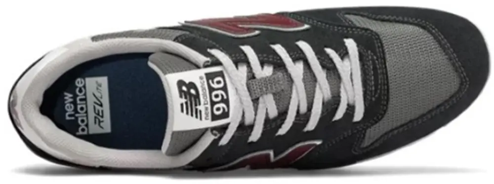 Giày New Balance 996 'Black Red' MRL996WK - Ảnh 4