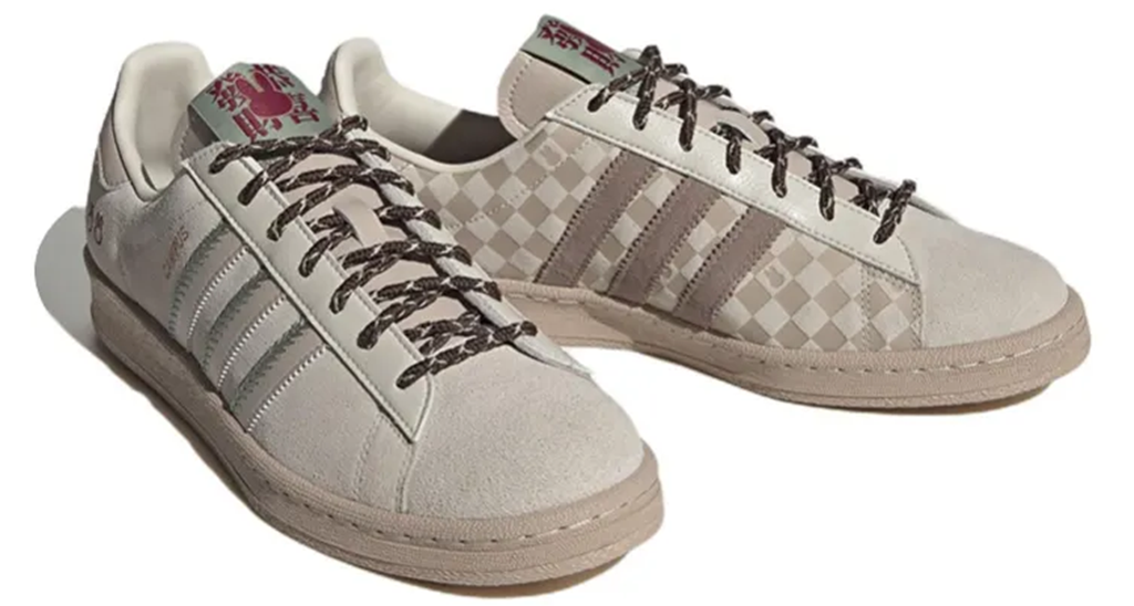 Giày Adidas Originals Campus 80S Chalk 'Brown' IE1900 - Ảnh 3