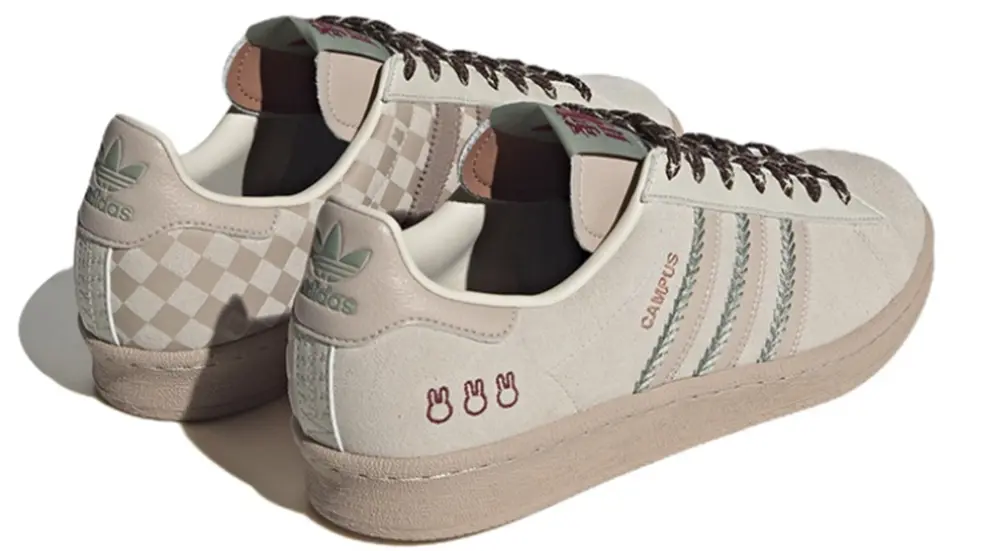 Alternative view of Giày Adidas Originals Campus 80S Chalk 'Brown' IE1900