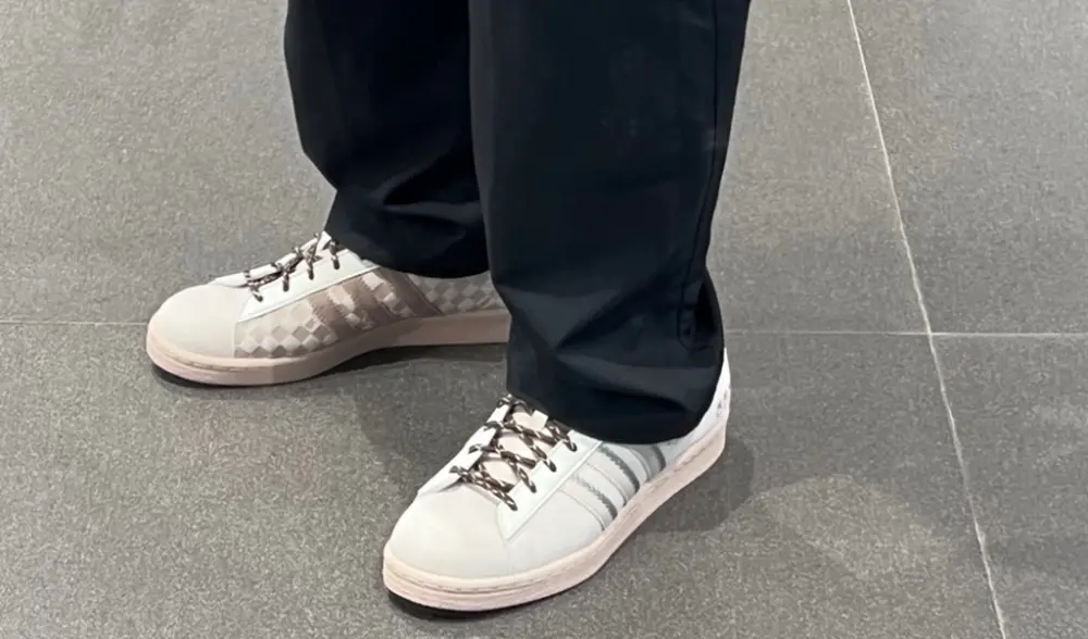 Giày Adidas Originals Campus 80S Chalk 'Brown' IE1900 - Ảnh 6