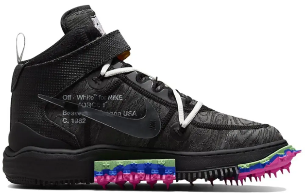Giày Nike x Off-White Air Force 1 'Black' DO6290-001