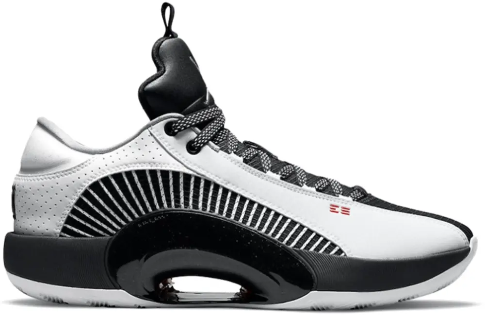 Giày Nike Air Jordan 35 Low 'White Black' CW2460-101